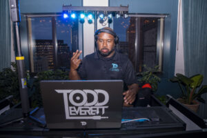 The Todd Everett Experience providing professional DJ, photo booth, and photography services at University High Academy’s prom held at the historic Book Tower in downtown Detroit. Featuring vibrant lighting, energetic music, and premium photo booth experiences that captured unforgettable moments on the dance floor and beyond