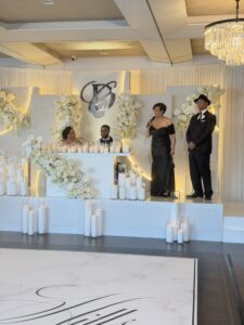 Durrell Chelsi War Memorial Wedding Reception Toast